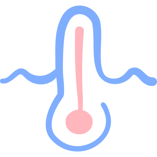 Water temperature free icon