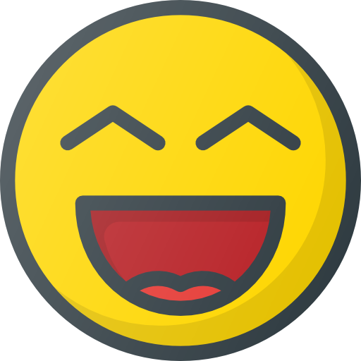 Laugh - free icon