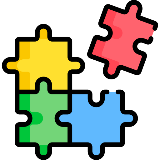 Puzzle Special Lineal color icon