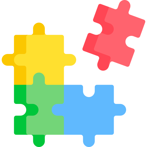 Puzzle Special Flat icon