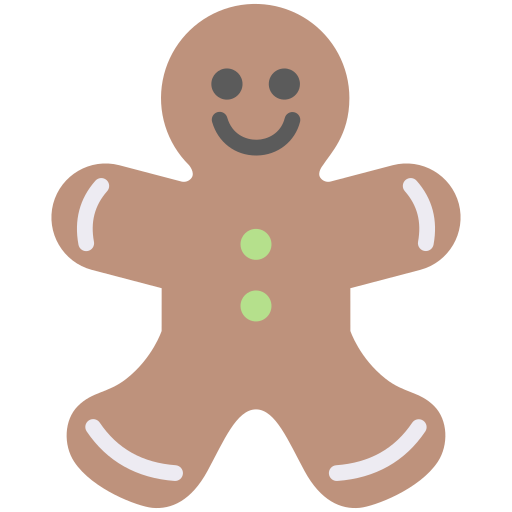 pan de jengibre icono gratis