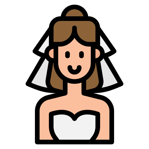 mariée Icône gratuit mariée Icône gratuit