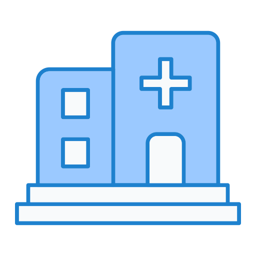 Hospital Generic Blue icon