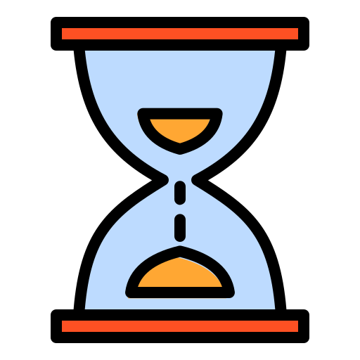 Hourglass Generic Outline Color icon