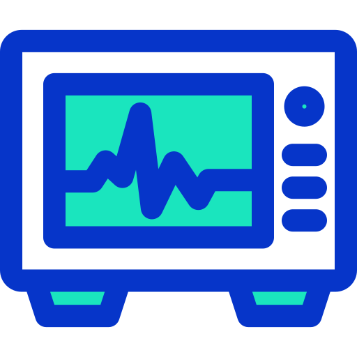 monitor de ecg icono gratis