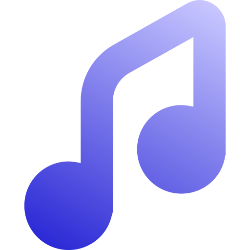 Music Note Generic Flat Gradient Icon