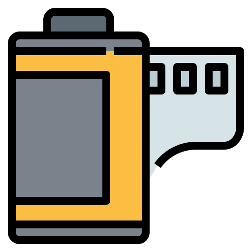 Film Generic Outline Color icon