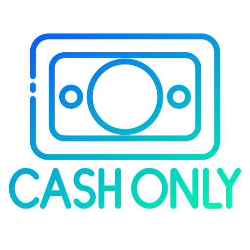 Cash only Generic Gradient icon