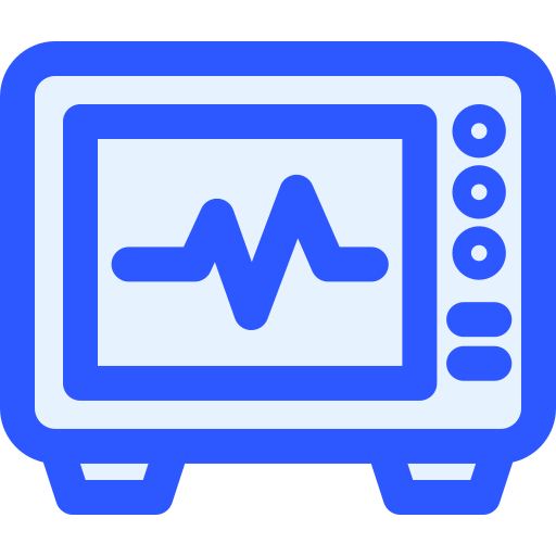 monitor de ecg icono gratis