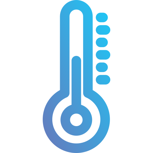 Thermometer Generic Gradient icon