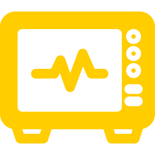 monitor de ecg icono gratis