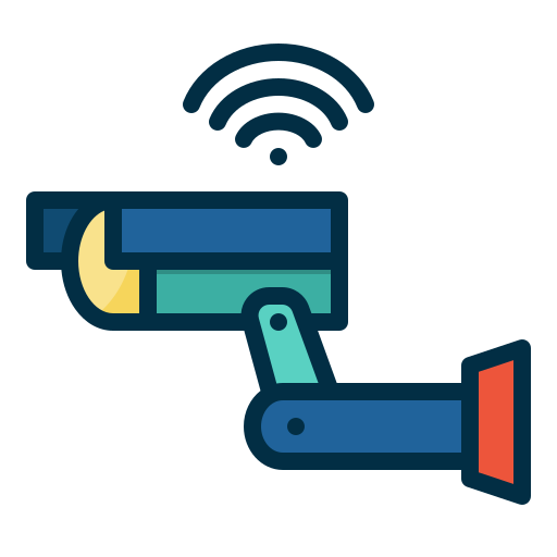 circuito cerrado de televisión icono gratis