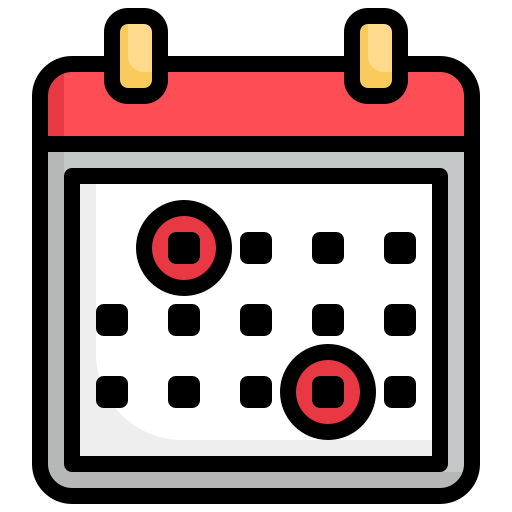 Calendar Generic Outline Color icon