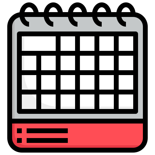 Calendar Generic Outline Color icon