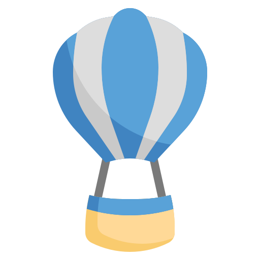 Hot air balloon Generic Flat icon