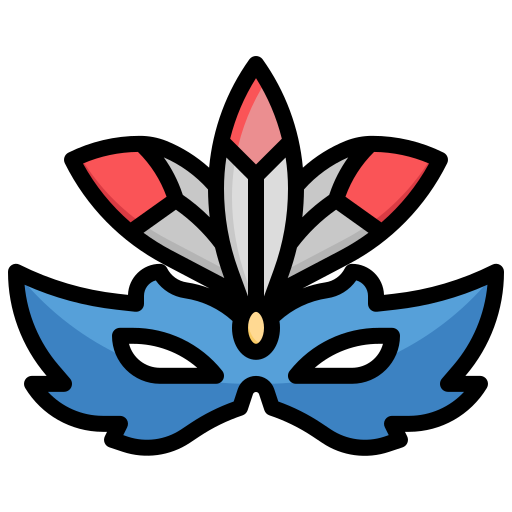 mascarada icono gratis