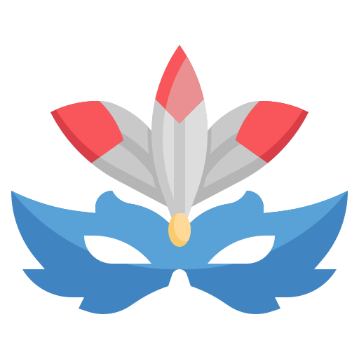 mascarada icono gratis