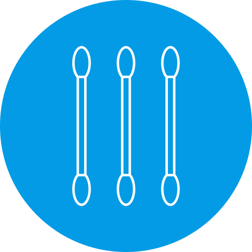 bastoncillos de algodón icono gratis