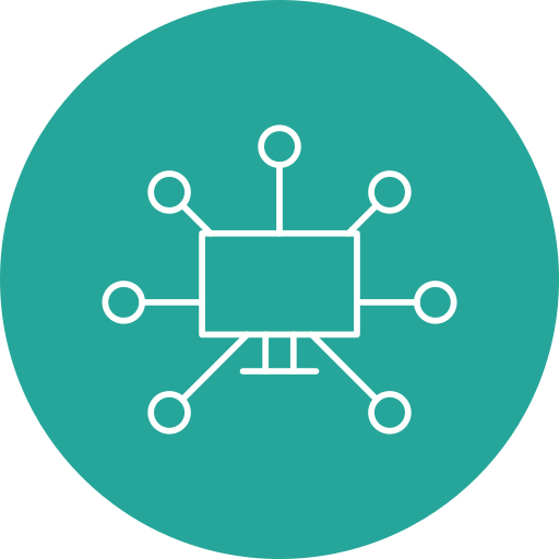 Network Generic Circular icon