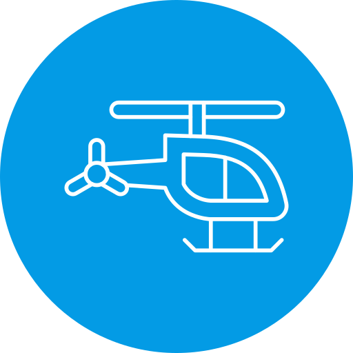 helicóptero icono gratis