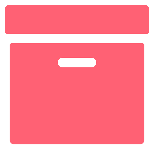 Storage box free icon