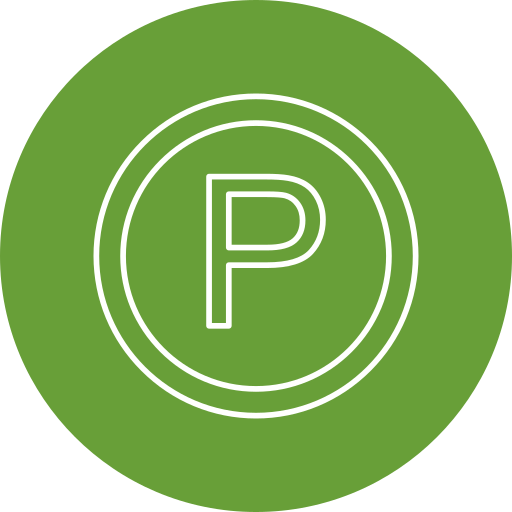 Parking free icon