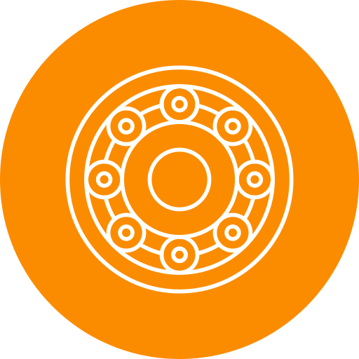 rodamiento de bolas icono gratis