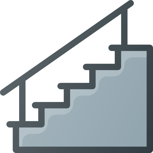 Stairs - free icon