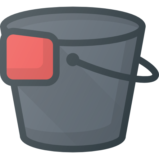 Bucket free icon