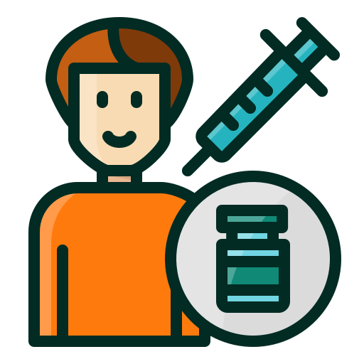 vacunación icono gratis