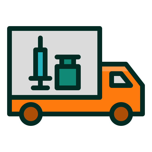 vacunación icono gratis