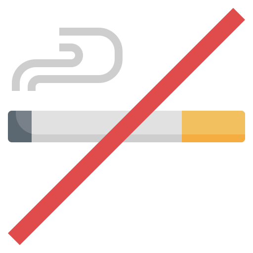 No smoke free icon No smoke free icon