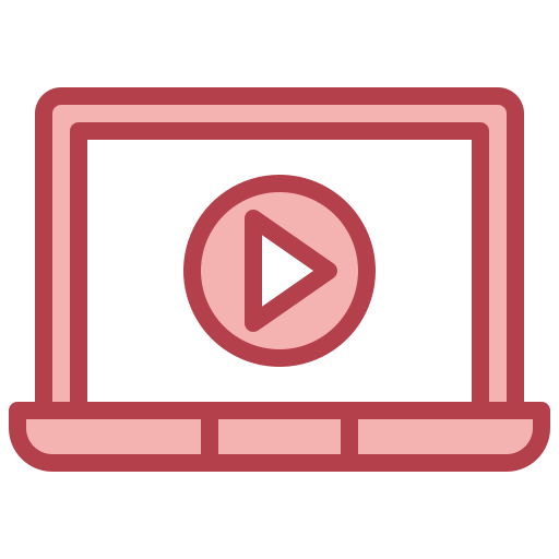 reproductor de video icono gratis