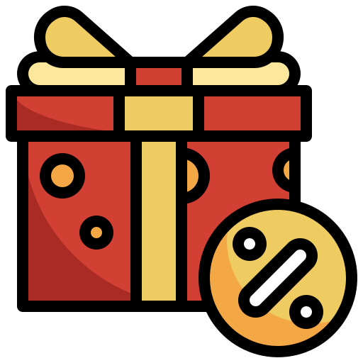 caja de regalo icono gratis