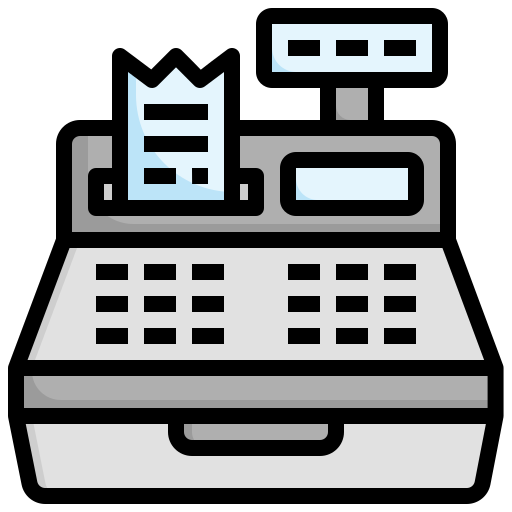 Cashier machine free icon Cashier machine free icon