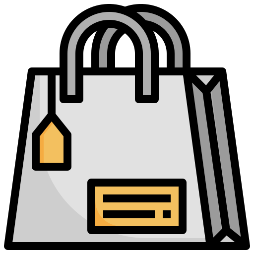 bolsa de compras grátis ícone bolsa de compras grátis ícone