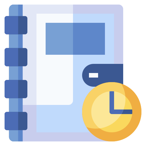 agenda icono gratis