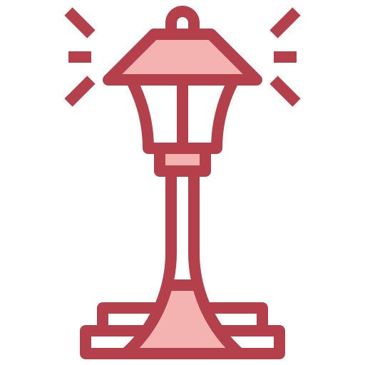 lampadaire Icône gratuit lampadaire Icône gratuit