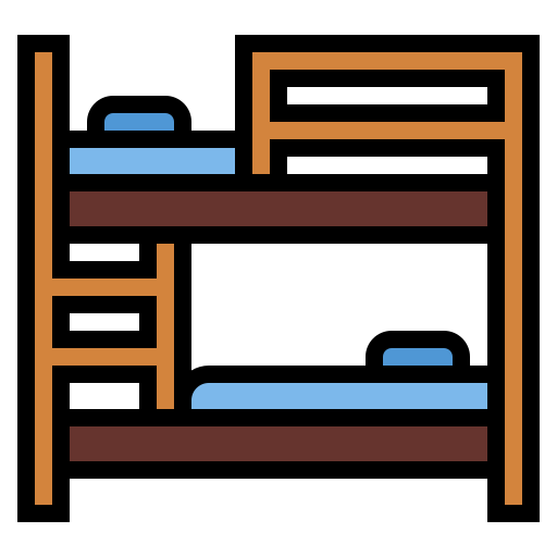 Bunk bed free icon