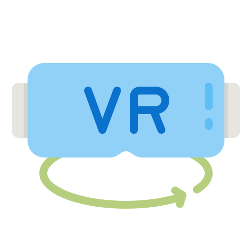 vidrio de realidad virtual icono gratis