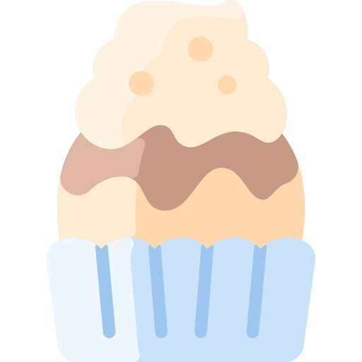 Cupcake Vitaliy Gorbachev Flat icon