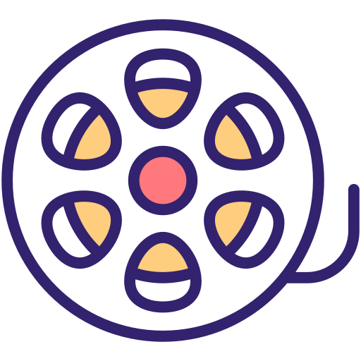 Film reel Generic Fill & Lineal icon