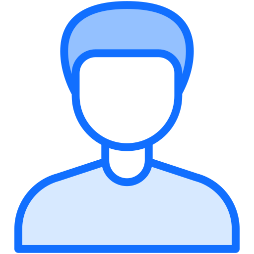 User Generic Blue icon