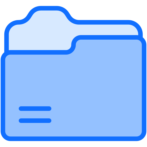 Folder Generic Blue icon