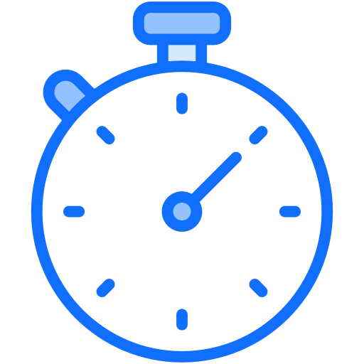 Timer Generic Blue Icon