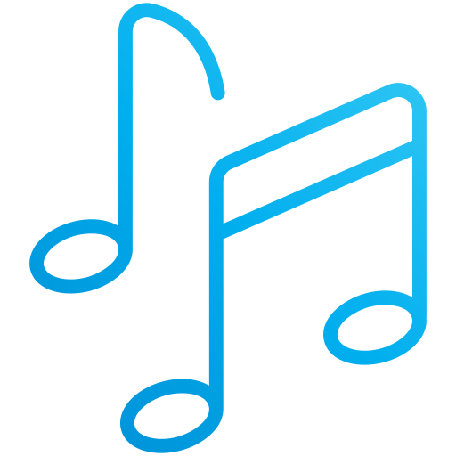 Music Note Generic Gradient Icon