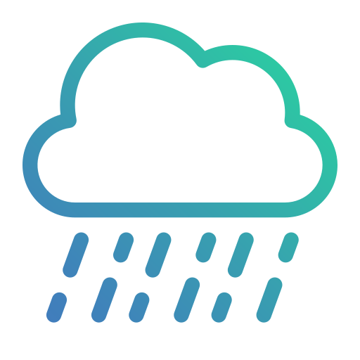 Rain Generic Gradient icon