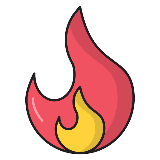 Fire free icon Fire free icon