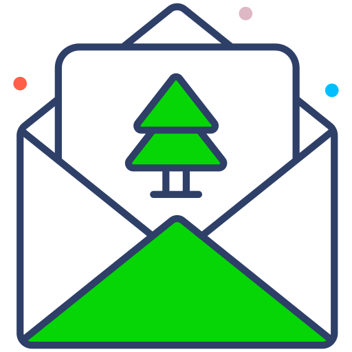 Letter - Free christmas icons