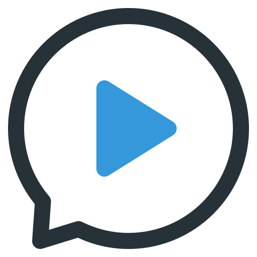 chat de video icono gratis